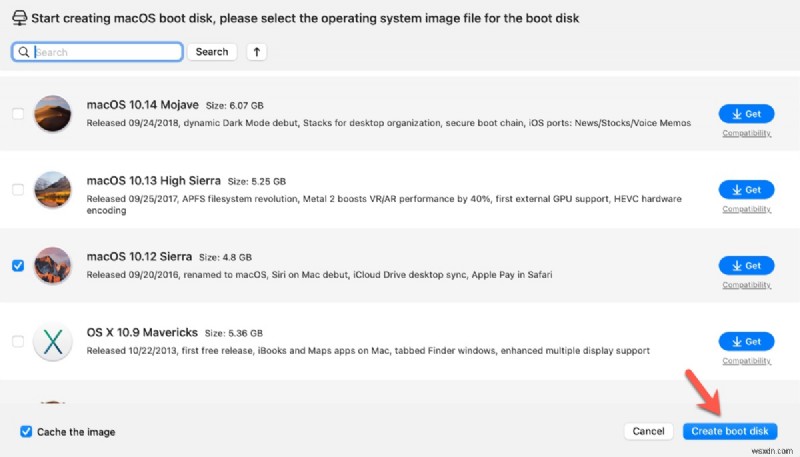 macOS Sierra 부팅 가능 DMG – 직접 링크를 통한 무료 다운로드 