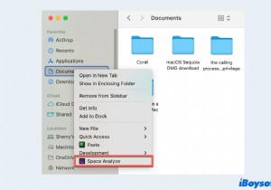 iBoysoft MagicMenu Space Analyze 확장 기능으로 Mac 폴더 공간 손쉽게 분석하기