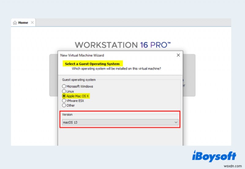 VMware Workstation에 macOS High Sierra를 설치하는 단계별 가이드 