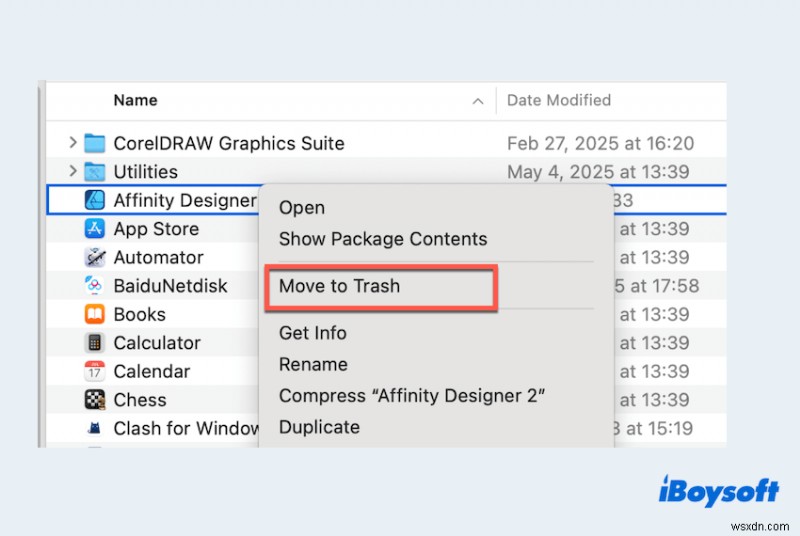 전체 가이드:macOS에서 Affinity Designer 2를 안전하게 제거 