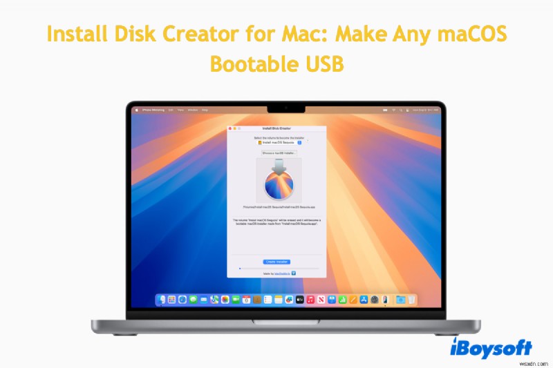 Mac용 디스크 생성기를 사용하여 macOS 부팅 가능 USB 드라이브를 빠르게 생성 – 단계별 튜토리얼 