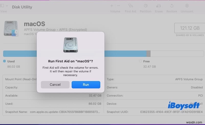 macOS  다운로드 권한 없음  오류 수정:Null 폴더 문제 