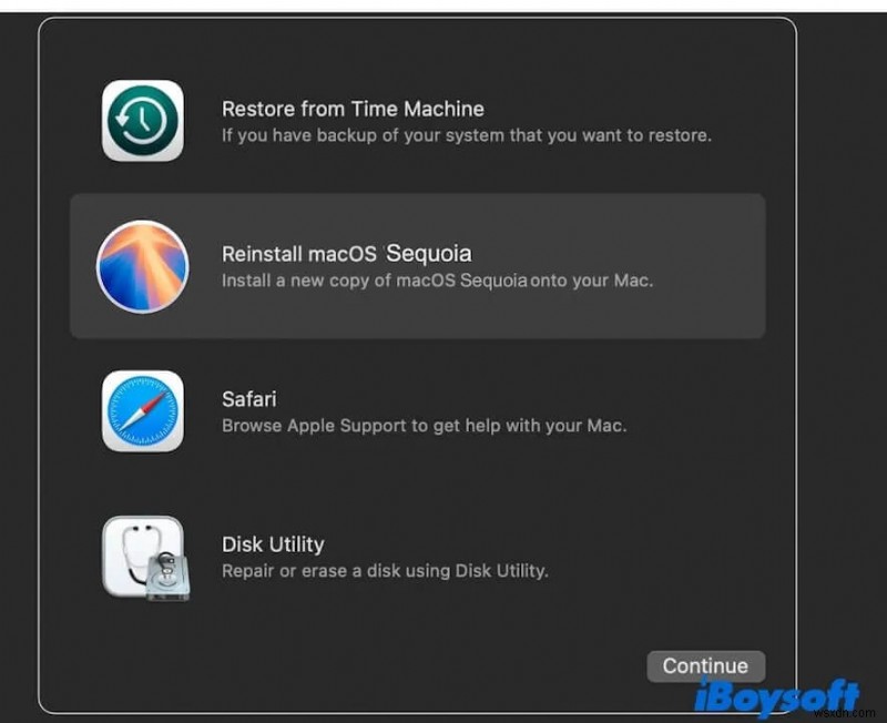 macOS Sequoia로 업데이트할 때  소프트웨어 업데이트를 개인화하지 못했습니다  오류 해결 