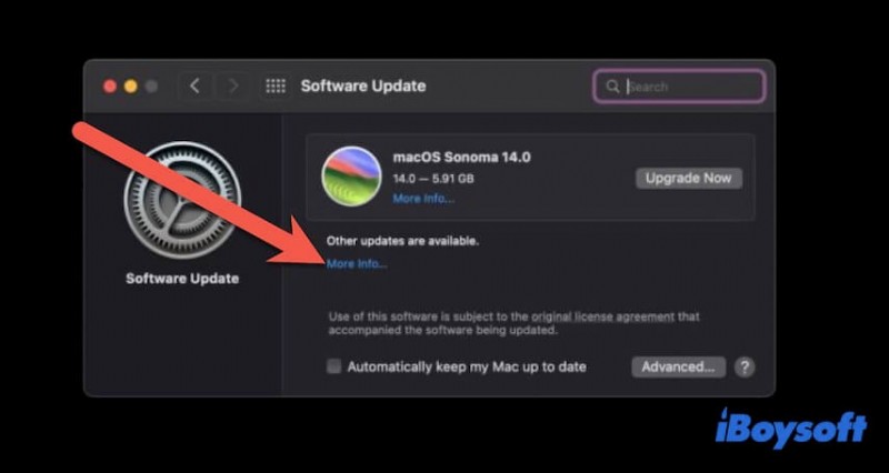 macOS Sonoma로 업데이트한 후 커널 패닉 문제를 해결하는 방법 