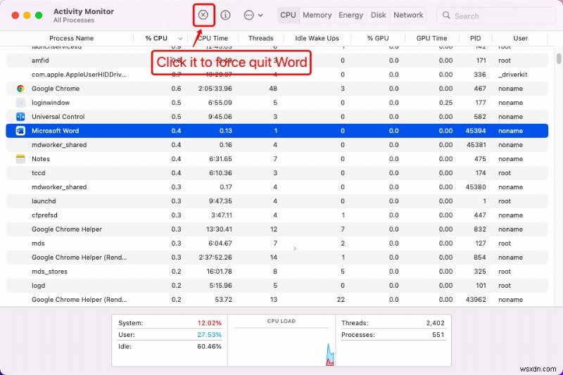 macOS Sonoma 14.1.1에서 Microsoft Word 충돌 – 빠른 수정 및 문제 해결 가이드 