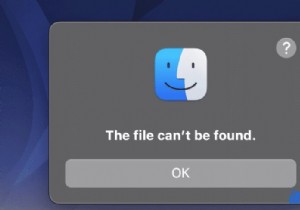 macOS Ventura·Monterey에서  파일을 찾을 수 없음  오류 해결 방법 총정리