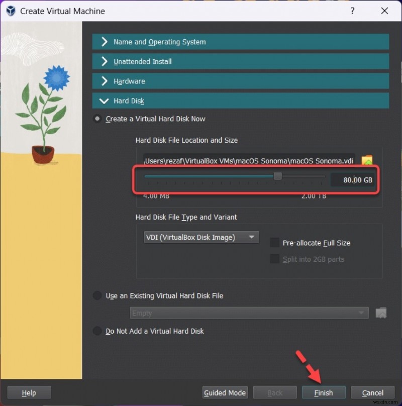 VirtualBox(Windows PC)에 macOS Sonoma를 설치하는 방법 – 단계별 가이드 