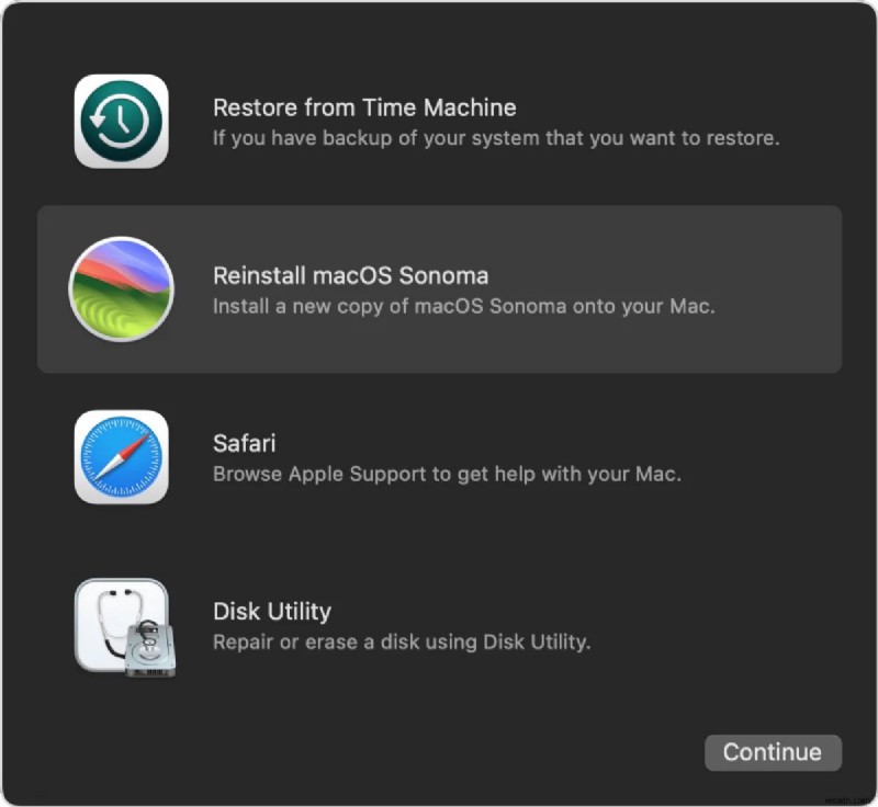 준비, 다운로드 또는 설치 시 macOS Sequoia 업데이트가 중단되는 문제 해결 