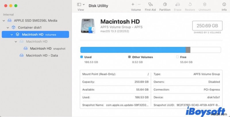 macOS 재설치 후 중복된 Macintosh HD 볼륨 제거 - 빠른 수정 가이드 