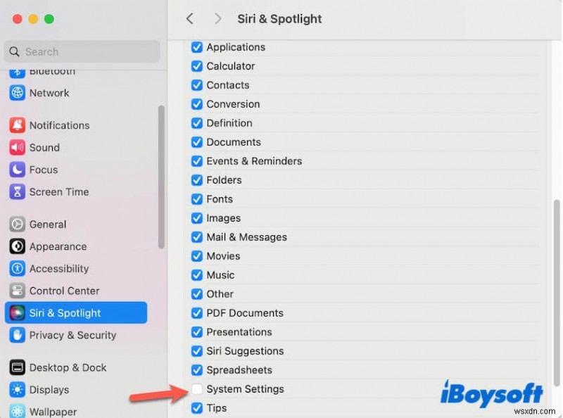 macOS Sequoia(macOS 15.1)에서 시스템 설정 검색 복원 - 쉬운 수정 