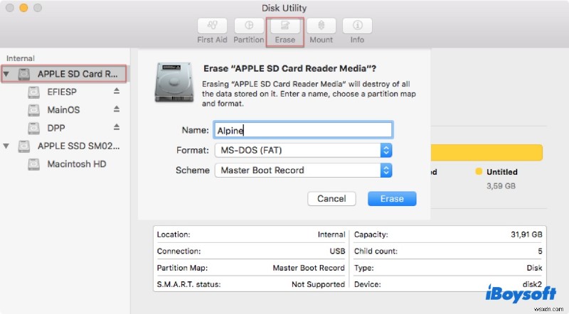 macOS에서 부팅 가능한 SD 카드 만들기 – Mac 및 Windows용 단계별 가이드 