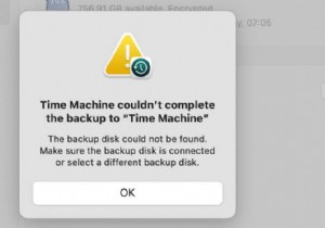 macOS Sequoia 업그레이드 후 Time Machine 백업 실패, 8가지 해결 방법