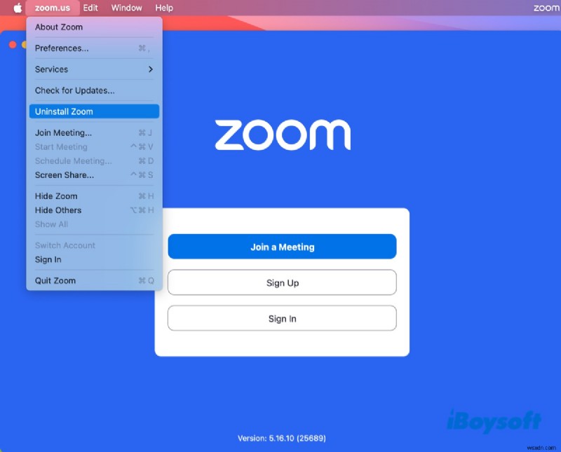 Mac에서 Zoom을 완전히 제거하는 방법:제거 프로그램, Finder, 터미널 지침 