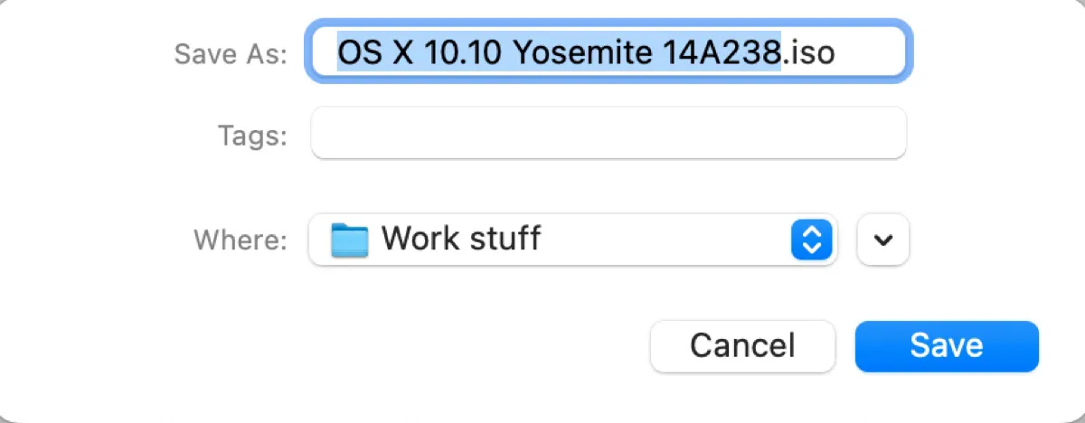 OS X Yosemite 10.10 다운로드 – Direct Link로 DMG 및 ISO 파일 보호 