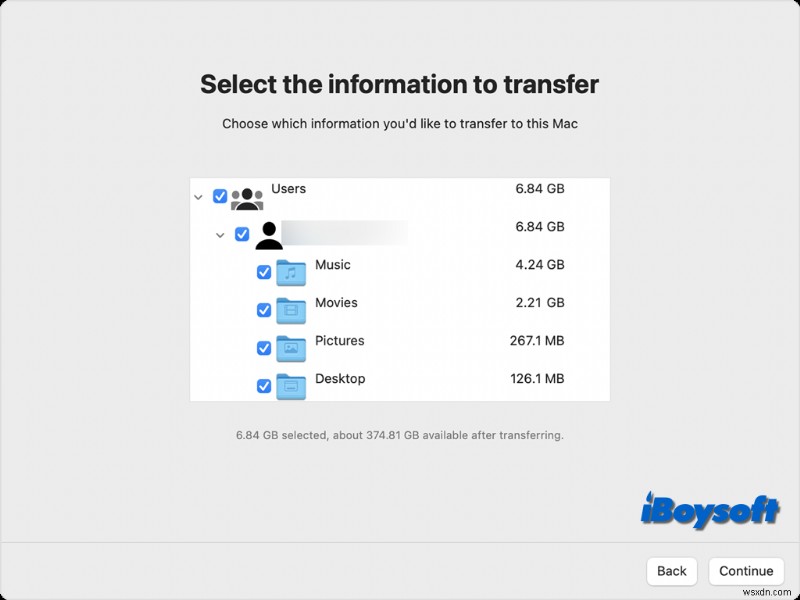 원활한 PC-to-Mac 파일 전송:마이그레이션 지원 포함 또는 제외 