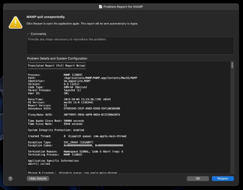 macOS Sonoma에서 앱 충돌, 정지 및 호환성 문제 해결 