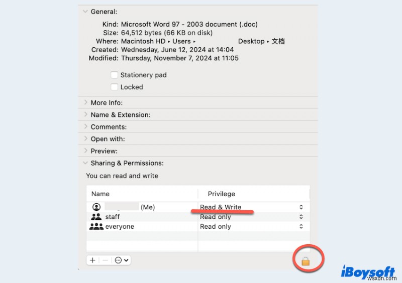 Mac용 Microsoft Word에서  파일 액세스 권한 부여  프롬프트 해결 