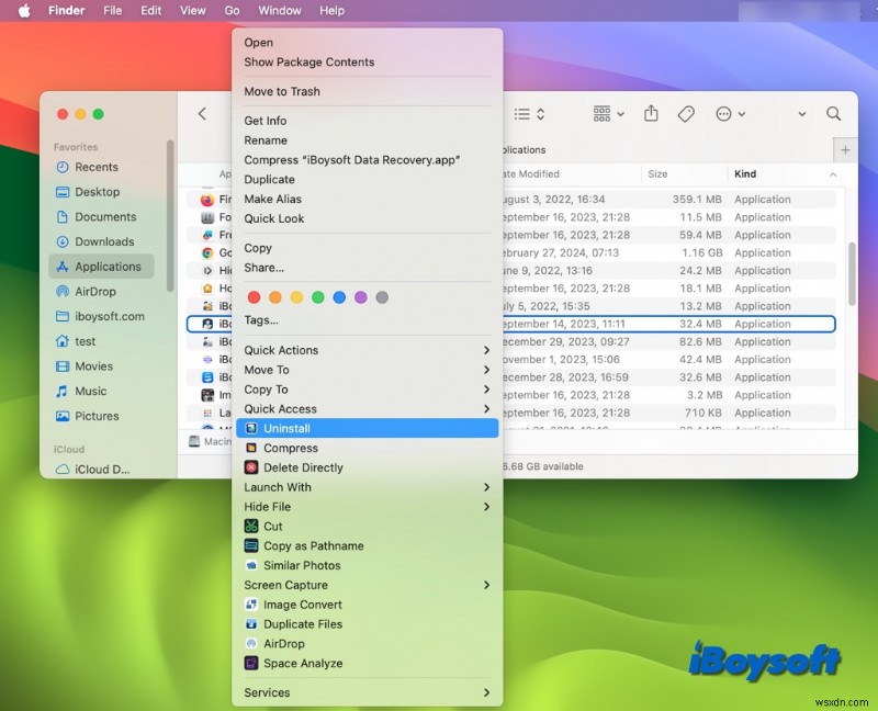 삭제 버튼이 없을 때 macOS Launchpad에서 앱 아이콘을 제거하는 방법 