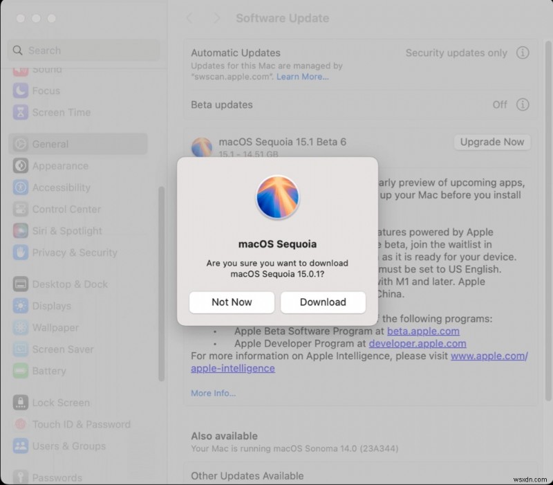 Mac에서 직접 macOS Sequoia DMG를 다운로드하거나 생성하는 방법 