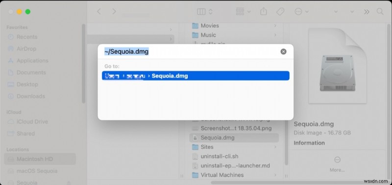 Mac에서 직접 macOS Sequoia DMG를 다운로드하거나 생성하는 방법 