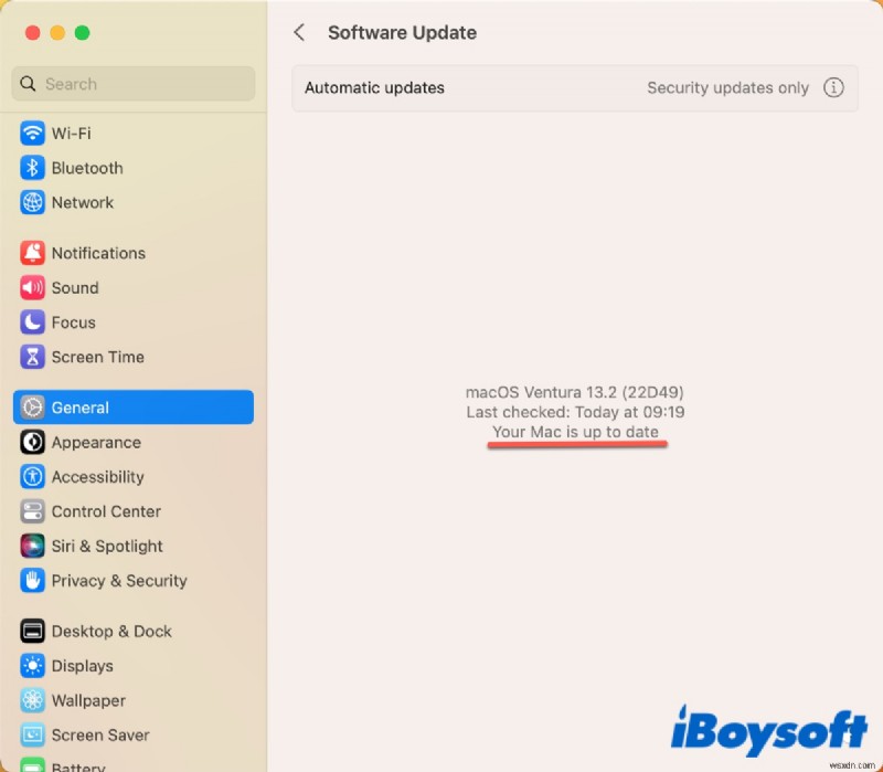 Mac에서 Boot Camp USB 생성 오류 수정 