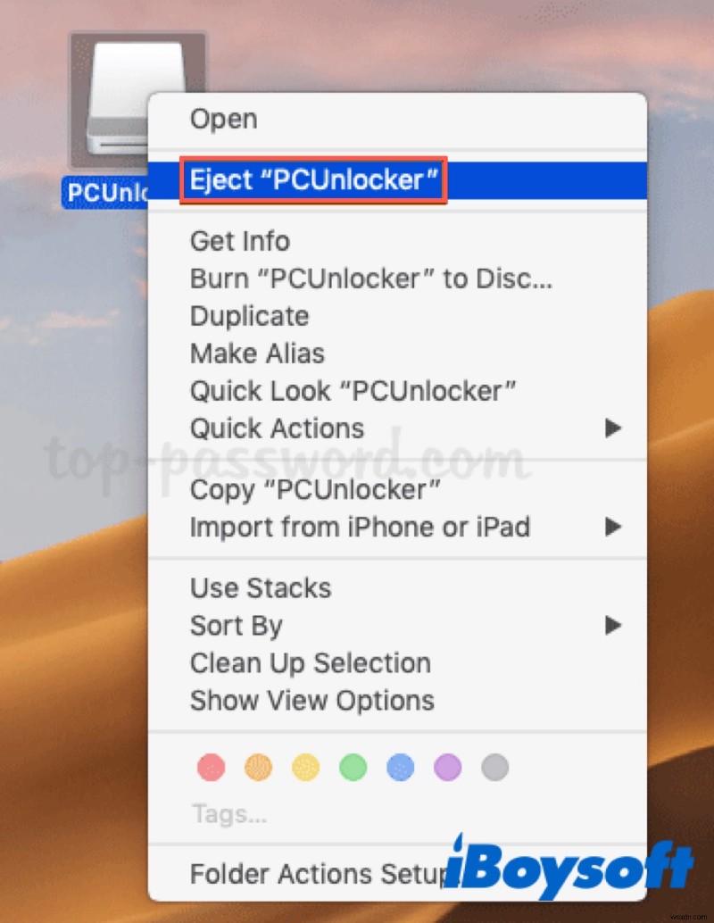 Mac에서 Boot Camp USB 생성 오류 수정 
