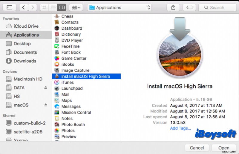 지원되지 않는 Mac에 macOS High Sierra를 설치하는 방법:단계별 가이드 