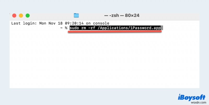 macOS에서 1Password 제거를 위한 전체 가이드:단계별 정리 제거 