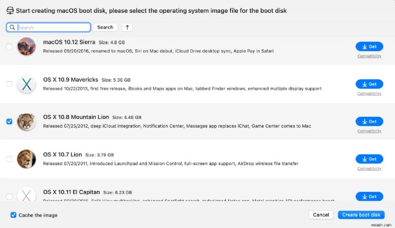 무료 macOS 10.8 Mountain Lion 설치 프로그램 – DMG 및 ISO 다운로드 