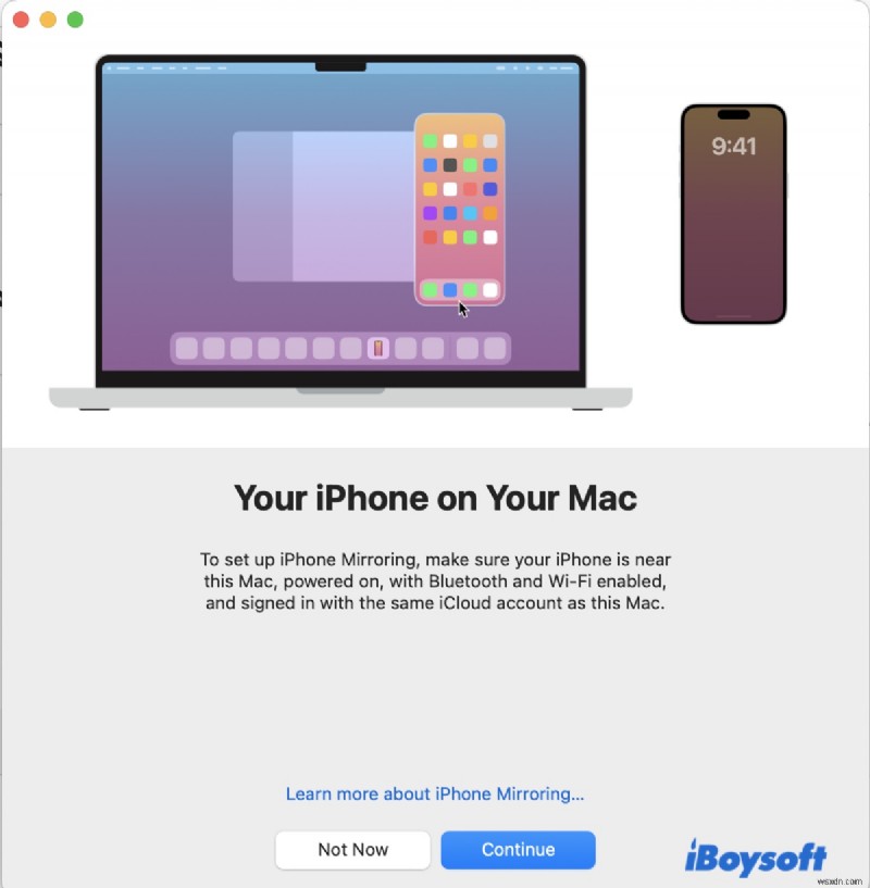 macOS Sequoia에서 iPhone 미러링 해결 – 빠른 수정 가이드 