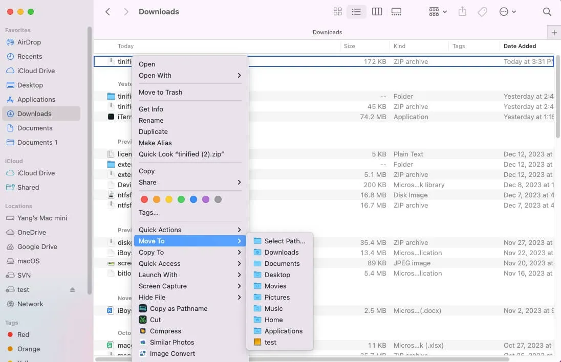드래그 앤 드롭 문제 해결:macOS Sonoma에서 문서를 데스크탑 폴더로 이동하는 방법 