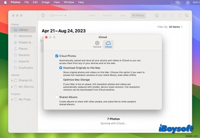 iCloud 사진을 외부 드라이브로 안전하게 이동, 다운로드 및 백업 