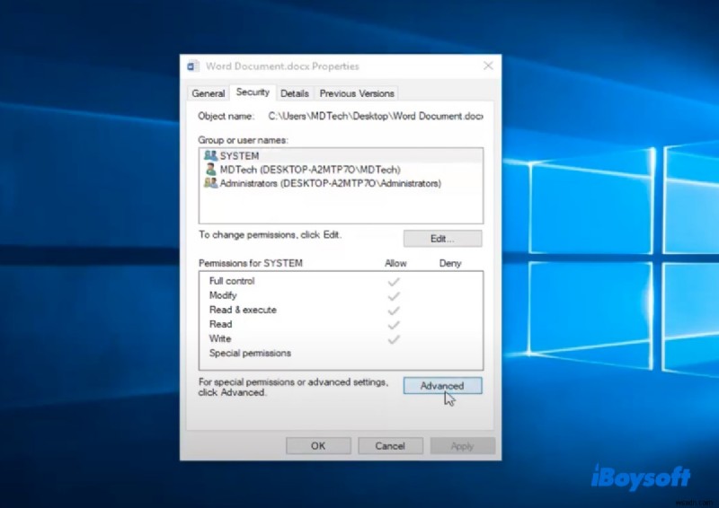 Windows 및 Mac에서  Word에서 문서를 열 수 없음  액세스 권한 문제 해결 
