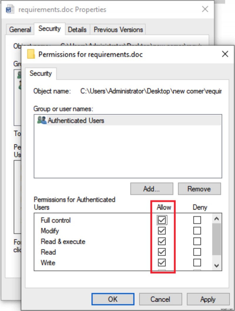 Windows 및 Mac에서  Word에서 문서를 열 수 없음  액세스 권한 문제 해결 