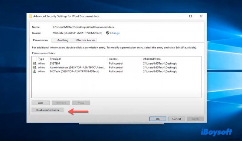 Windows 및 Mac에서  Word에서 문서를 열 수 없음  액세스 권한 문제 해결 