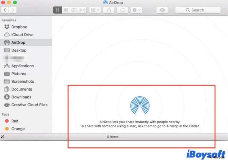 AirDrop이 Mac에 나타나지 않습니까? Finder 및 컨텍스트 메뉴 복원을 위한 빠른 수정 