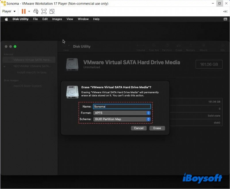 단계별 가이드:Windows용 VMware Workstation에 macOS Sonoma 설치 