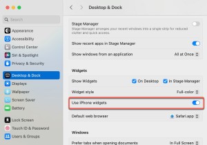 macOS Sonoma 데스크탑 위젯 문제 해결 – 11가지 입증된 솔루션 