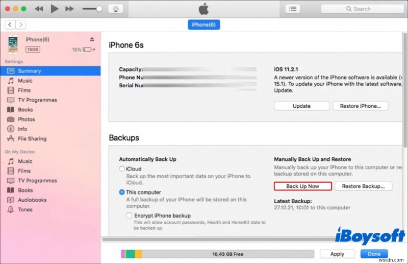iPhone을 외장 하드 드라이브에 백업하는 방법 – 단계별 가이드 