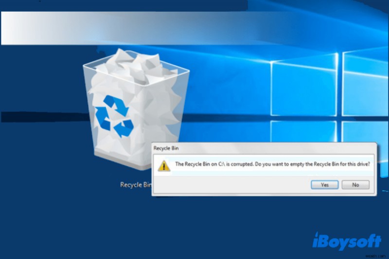 빠른 가이드:Windows 바탕 화면에서 휴지통 아이콘 숨기기 
