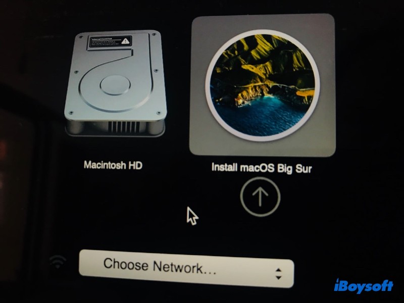 macOS(High Sierra 이상)에서  복구 서버에 연결할 수 없음  오류 수정 