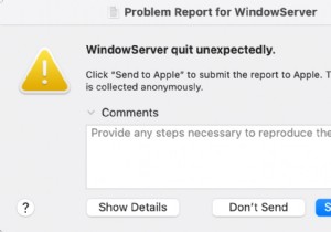 macOS Ventura/Monterey에서  WindowServer가 예기치 않게 종료됨  오류 해결 방법 총정리