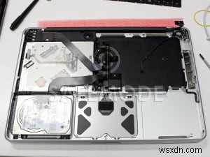 전문 수리:2011 MacBook Pro 13  A1278용 로직 보드, 방열판 및 화면 교체 