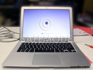 물 손상 후 MacBook Air 키보드 수리 - 빠르고 안정적인 서비스 