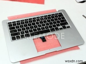물 손상 후 MacBook Air 키보드 수리 - 빠르고 안정적인 서비스 