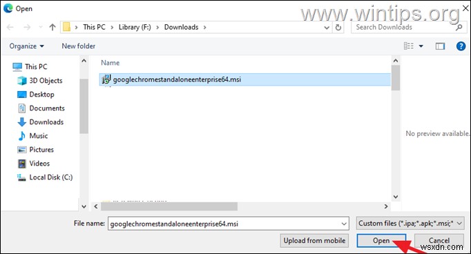 Intune에 등록된 Windows 장치에 Chrome 또는 모든 LoB 앱 배포 – 종합적인 단계별 가이드 