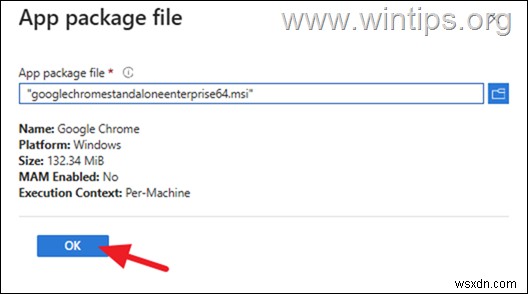 Intune에 등록된 Windows 장치에 Chrome 또는 모든 LoB 앱 배포 – 종합적인 단계별 가이드 