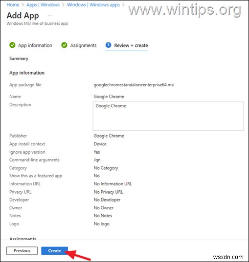 Intune에 등록된 Windows 장치에 Chrome 또는 모든 LoB 앱 배포 – 종합적인 단계별 가이드 