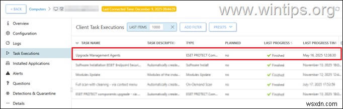 ESET Protect Console의  제품이 설치되었지만 실행되지 않습니다  오류 해결 – 빠른 수정 가이드 