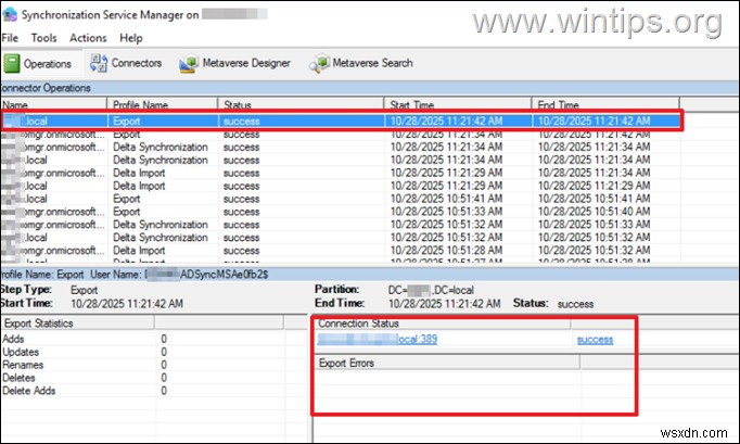 Azure AD Connect 내보내기 권한 오류 8344 해결 - 단계별 가이드 